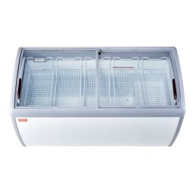VEVOR 16.3Cu.ft Commercial Ice Cream Display Case Gelato Dipping Freezer Cabinet