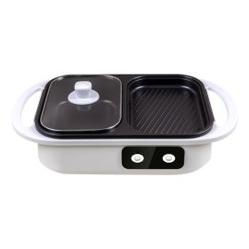 Multi-functional Cooking Pot (Color: White)